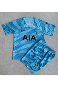 Fotbalové Dres Tottenham Hotspur Brankářské Dětské Domácí Oblečení 2022-23 Krátký Rukáv (+ trenýrky)